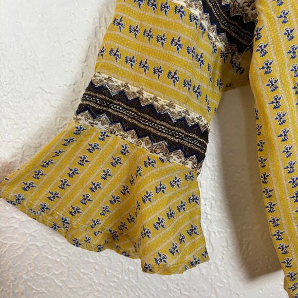 Free People But I Like It Top in Ivory Boho Size XS - Picture 4 of 7